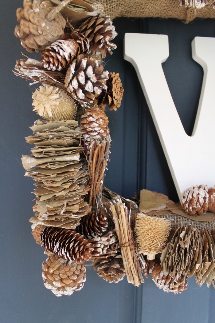 DIY Front Door Wreath