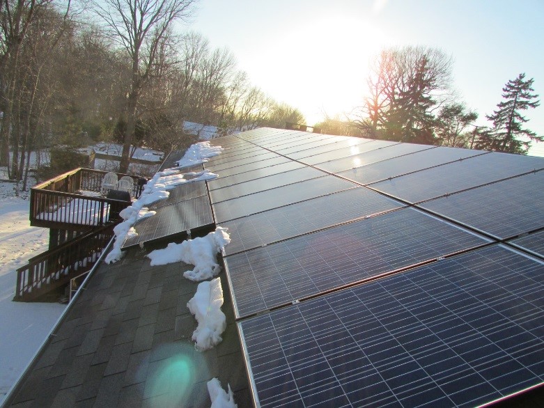 do solar panels work in winter