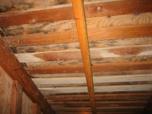 dirty attic ventilation