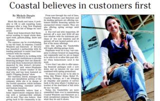 Coastal believes in customers first