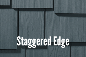 Staggered Edge Hardie Shingle