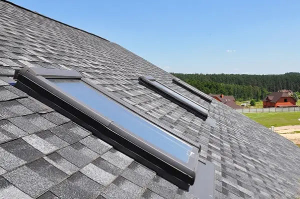 skylights on new roof