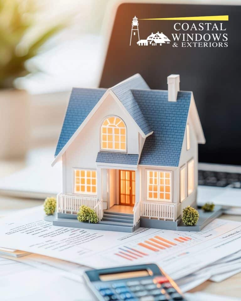 Massachusetts homeowner reviewing 2025 federal tax credit options for energy efficient window replacement