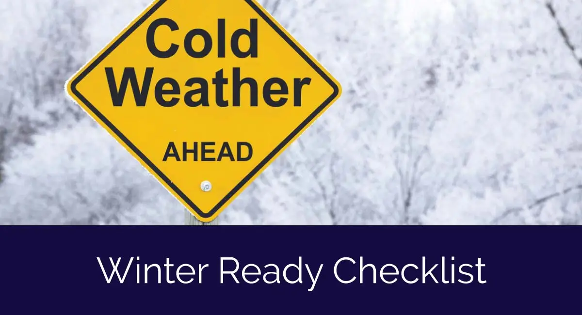 Winter Ready Checklist