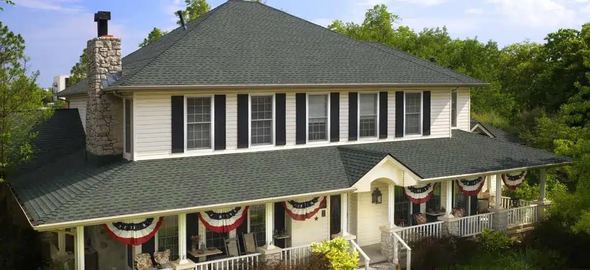 This Sharon roofing upgrade reflects cost vs. value with long-lasting shingles and improved protection.