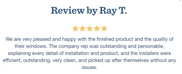 review by ray t.