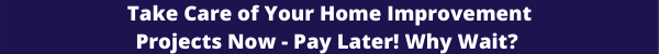 buy now pay later home improvements