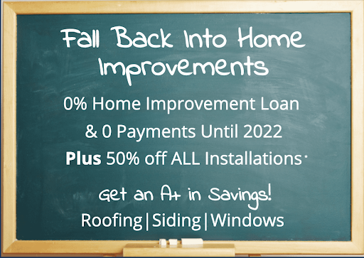 fall back into home improvements