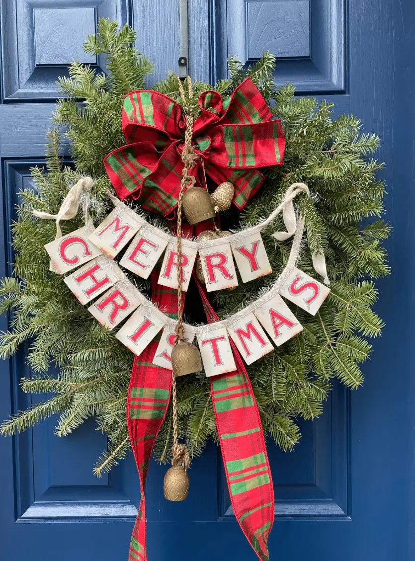 diy door wreath