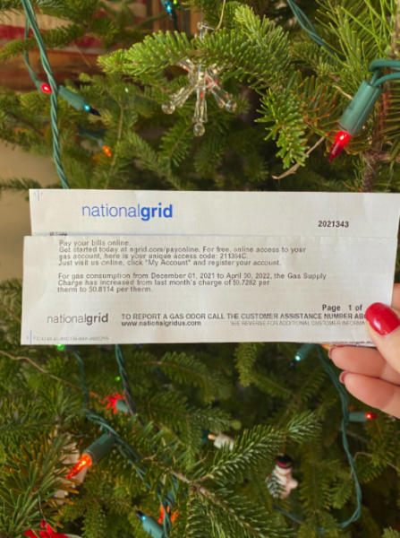 national grid December bill