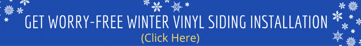 winter vinyl siding banner