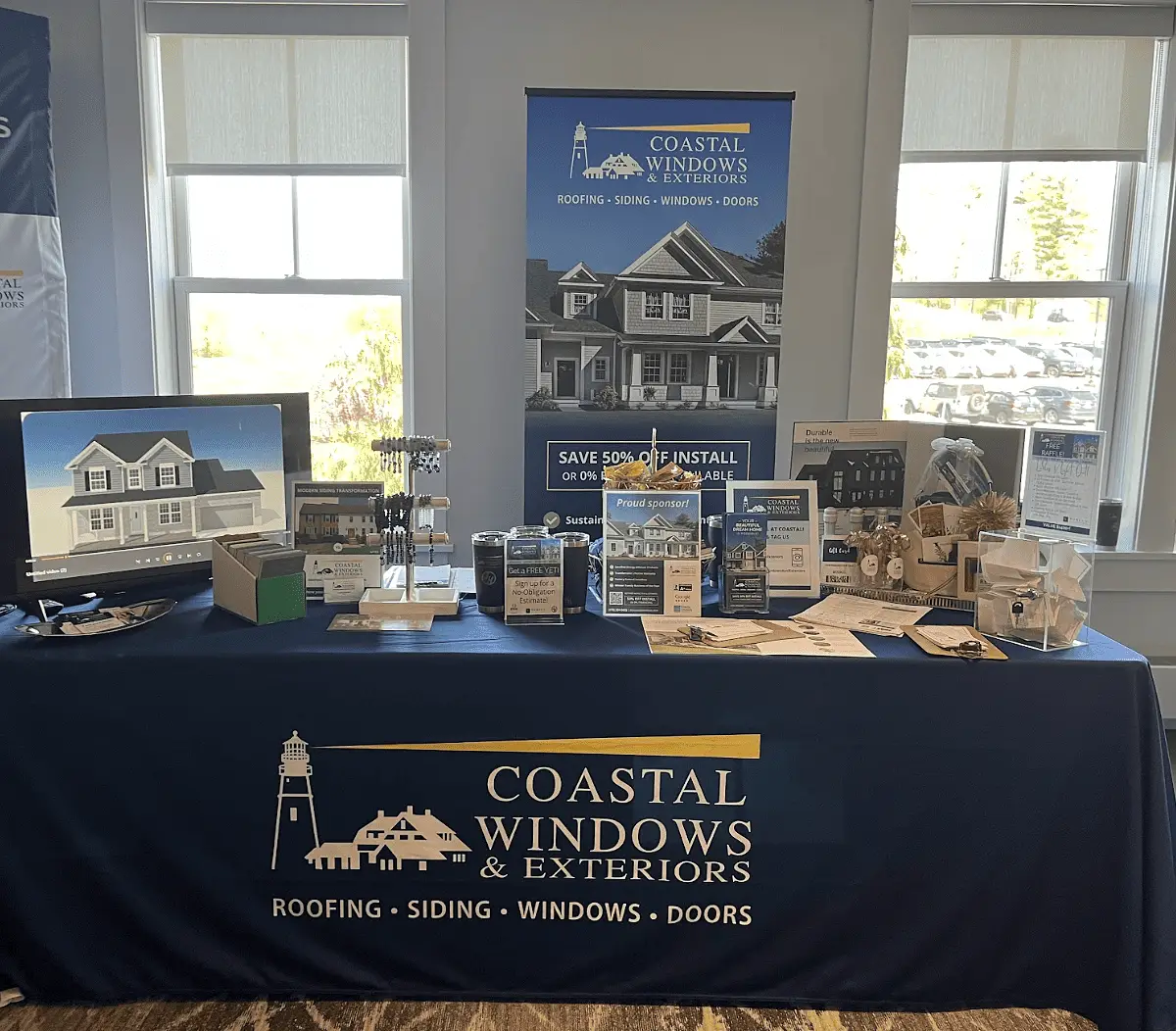 coastal windows networking stand