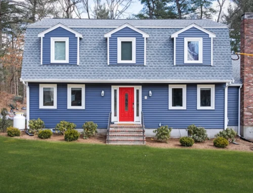 Indigo Blue Siding in Norfolk MA