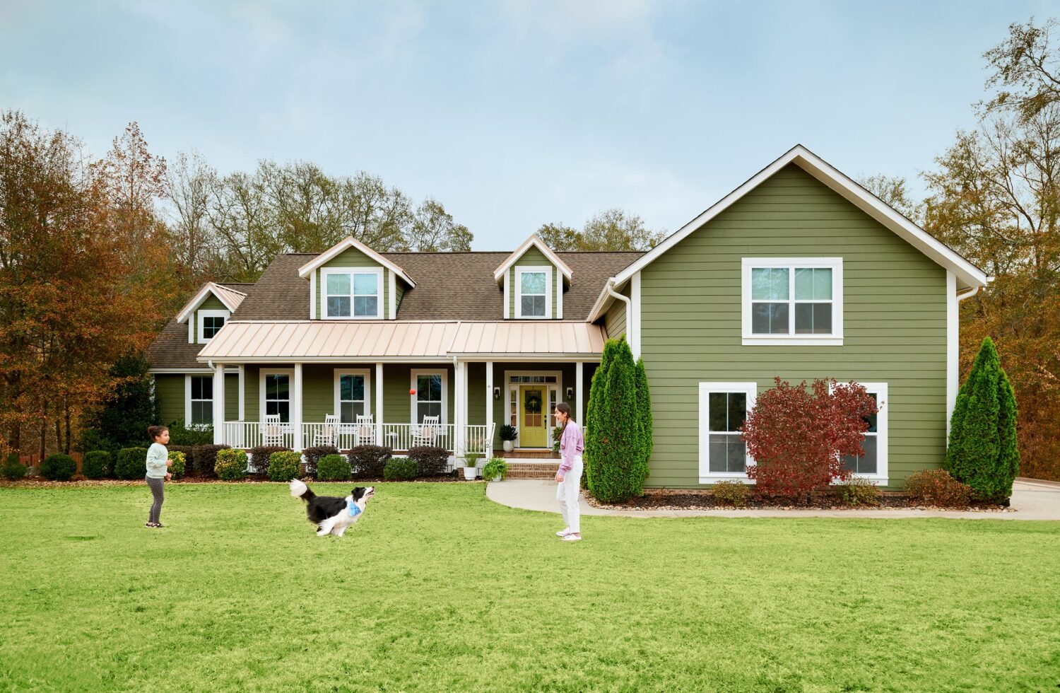 exterior design guide featuring james hardie siding colors and siding styles for new england homes