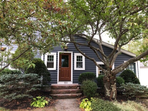 Vinyl siding project in Hopedale MA, MetroWest, showcasing a complete exterior siding transformation by Coastal Windows & Exteriors