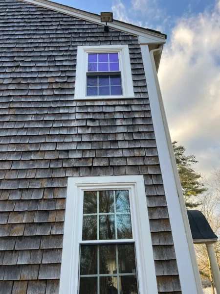 Energy-efficient replacement windows installed in Rockland MA, Plymouth County, by Coastal Windows & Exteriors for enhanced comfort and year-round performance