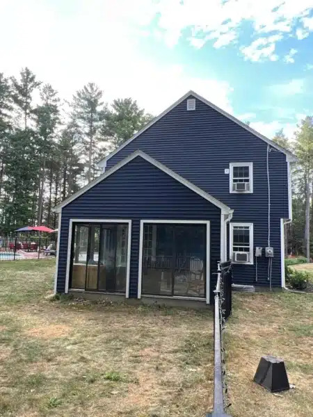 Maintenance-free exterior remodel in Topsfield MA, North Shore, featuring new siding, roofing, and windows by Coastal Windows & Exteriors