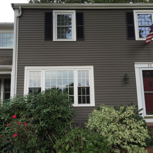New construction window installed in Wenham MA home to add charm, reduce drafts, and boost energy efficiency