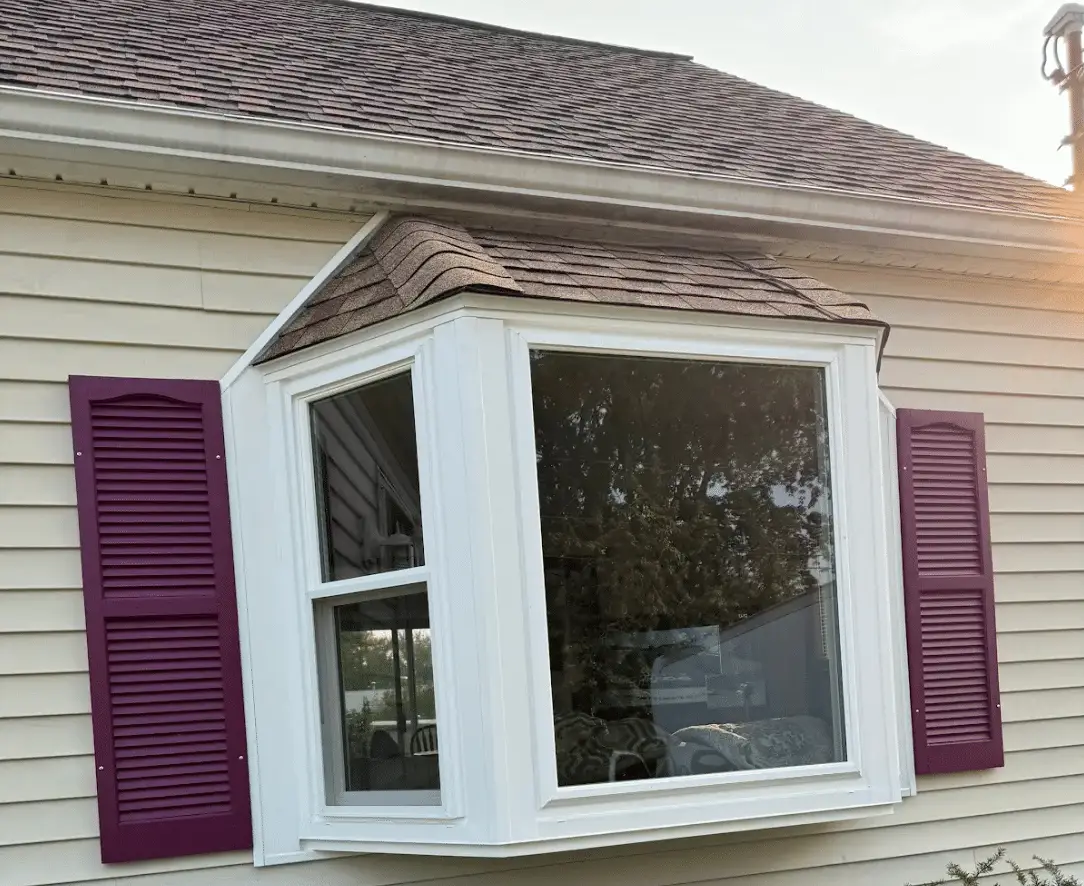 bay window install in Sanford Maine