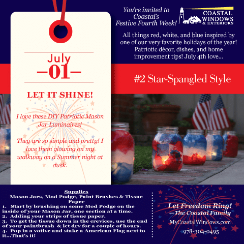July 4th celebration decor