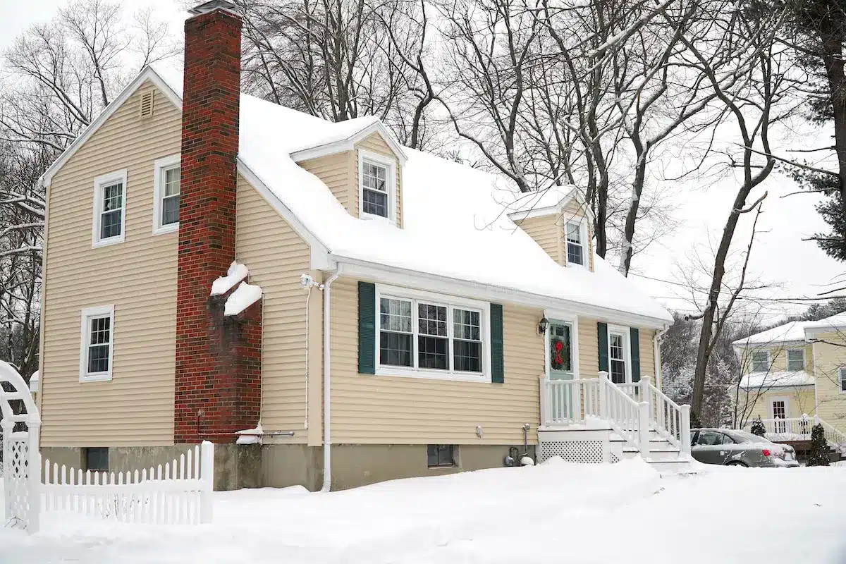 energy loss and leaks during the cold winter months