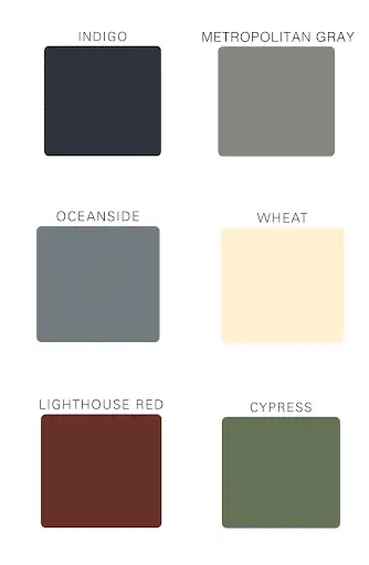 vinyl siding colors