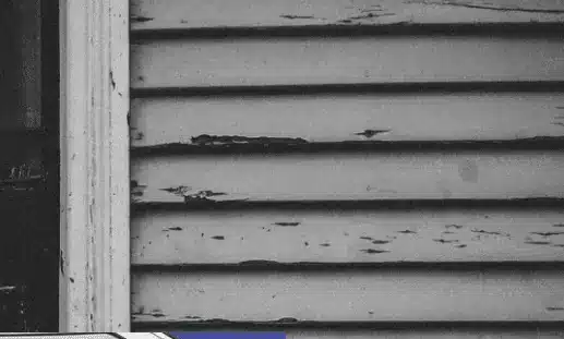 chipping and peeling siding