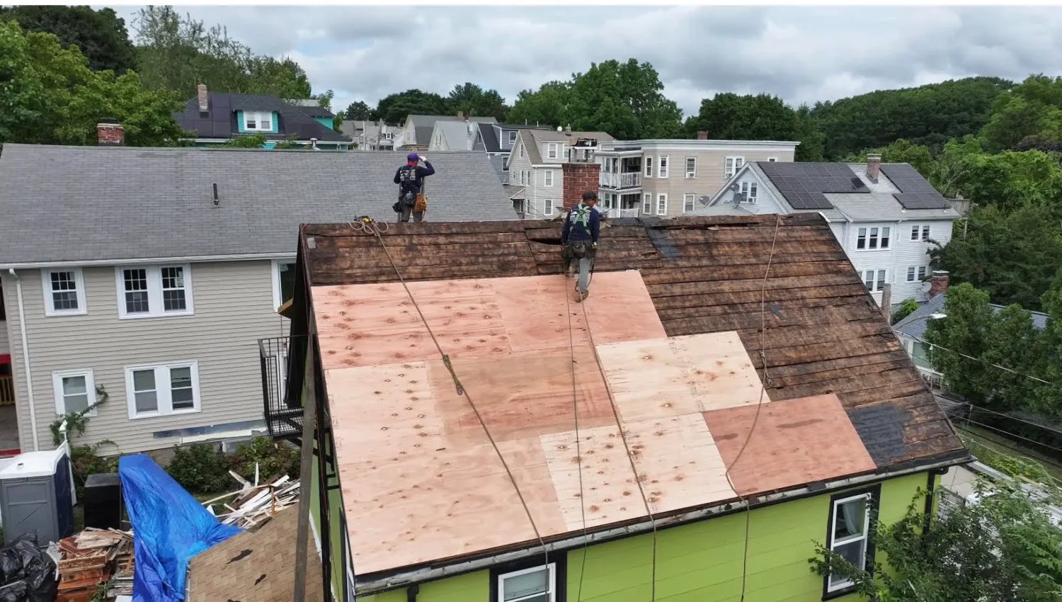 roof installation in rosalindale ma