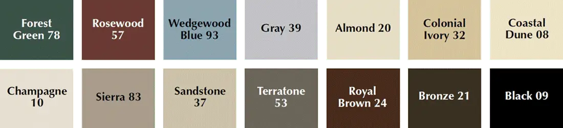 color palette for windows