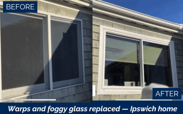 Window installation in Ipswich MA by Coastal Windows & Exteriors — trusted window replacement Ipswich MA, energy-efficient windows Ipswich MA, window contractor Ipswich MA improving home comfort and value.