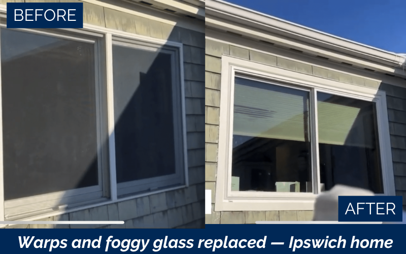 Window installation in Ipswich MA by Coastal Windows & Exteriors — trusted window replacement Ipswich MA, energy-efficient windows Ipswich MA, window contractor Ipswich MA improving home comfort and value.