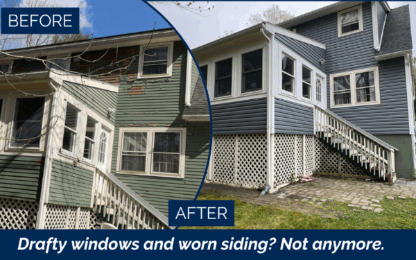Window and siding installation in North Andover MA by Coastal Windows & Exteriors — trusted window replacement North Andover MA, siding replacement North Andover MA, energy-efficient windows North Andover MA, durable siding North Andover MA.