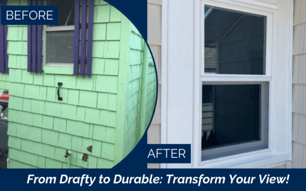 Energy-efficient window installation by Coastal Windows & Exteriors in Hampton, NH—sealing out drafts and reducing energy loss with expertly installed vinyl replacement windows.