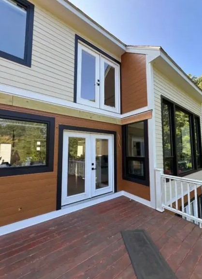 James Hardie Siding After Installation in Wakefield MA