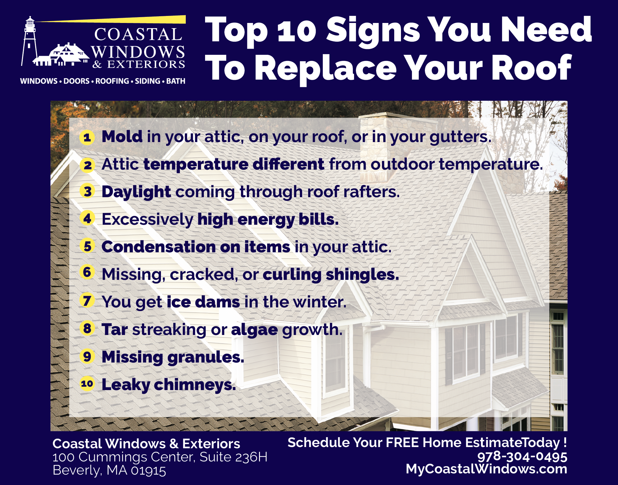 signs that you need a new roof