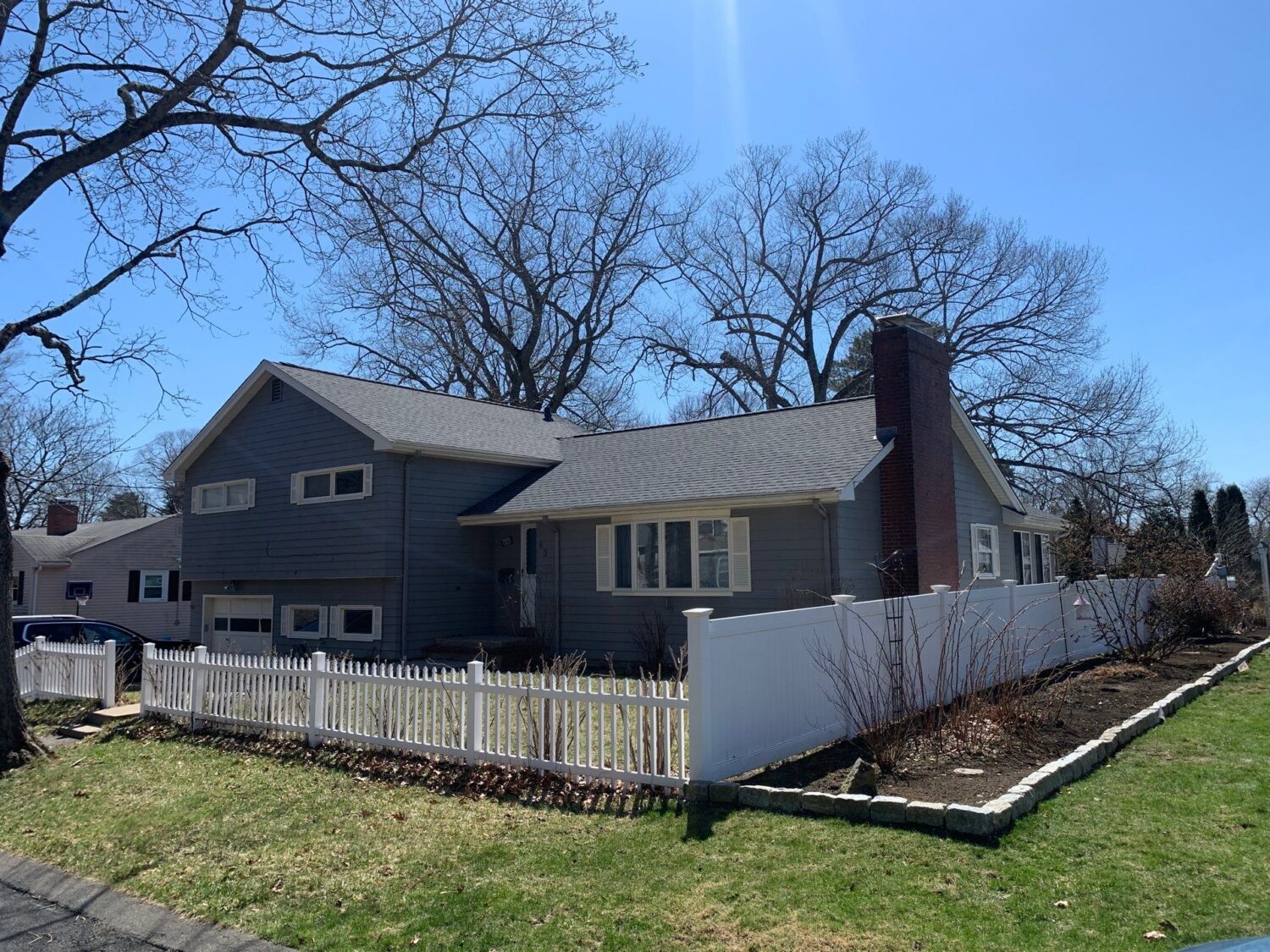 Home exterior with a newly installed roof demonstrating professional roof repair services that improve durability and weather protection.
