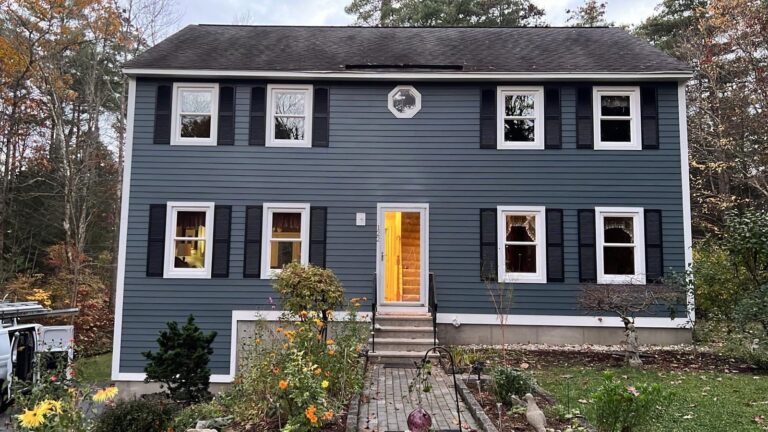 Coastal Windows & Exteriors installs premium James Hardie fiber cement siding in Auburn, NH