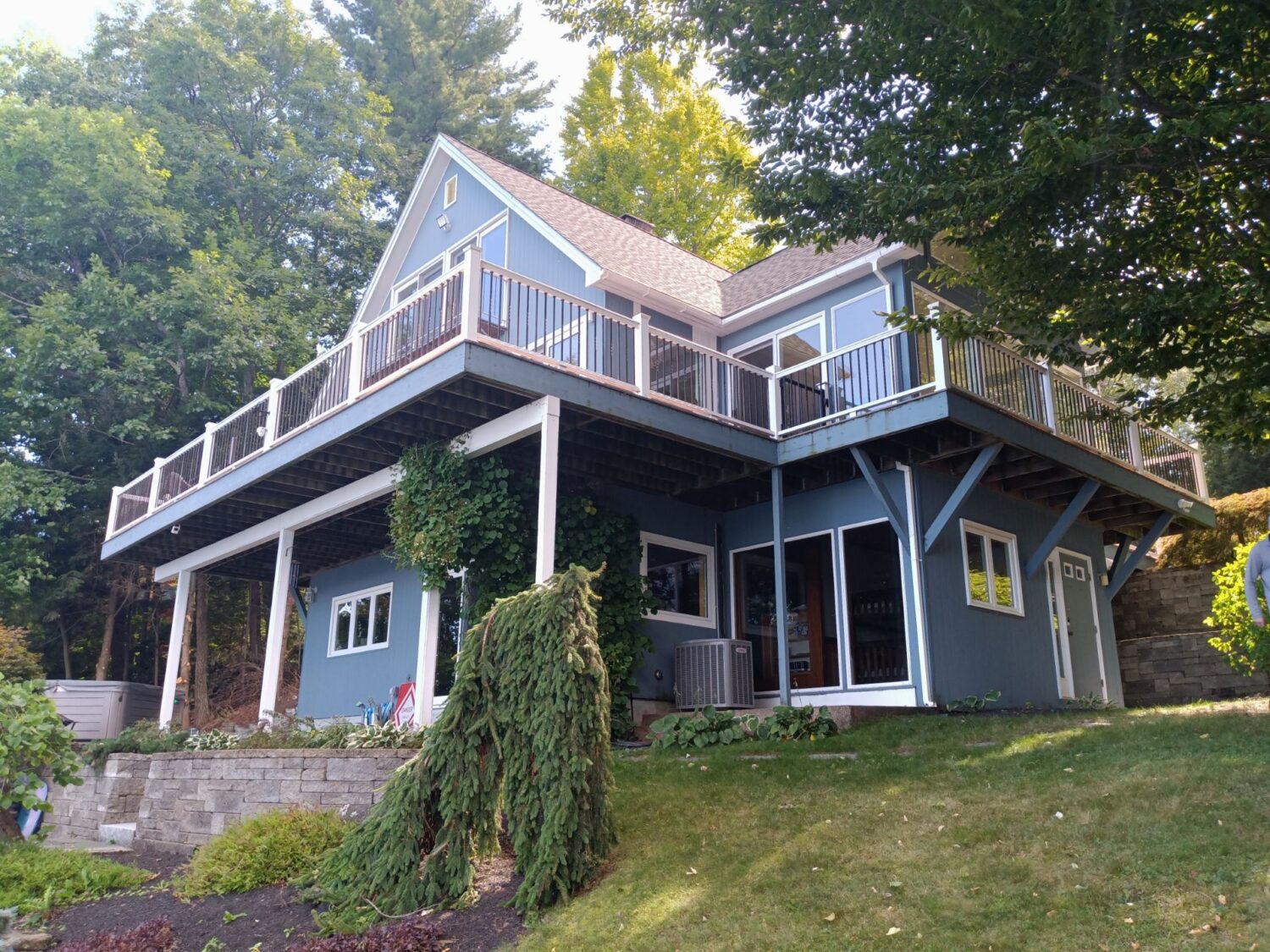 Beautiful roofing installation completed in Gilford NH, Belknap County by experienced professionals