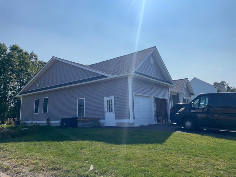 High-performance James Hardie siding replacement project completed in Merrimack NH, Southern NH, Hillsborough County neighborhood