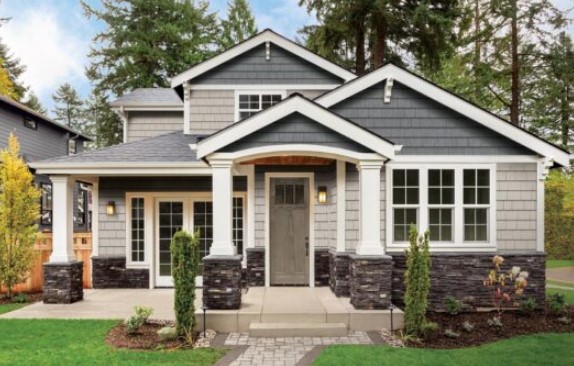 Rayham MA Beige and Gray Vinyl Siding Replacement