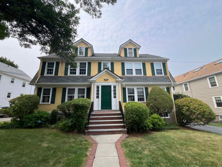 Quality front door replacement project completed in Arlington MA by Coastal Windows & Exteriors specialists