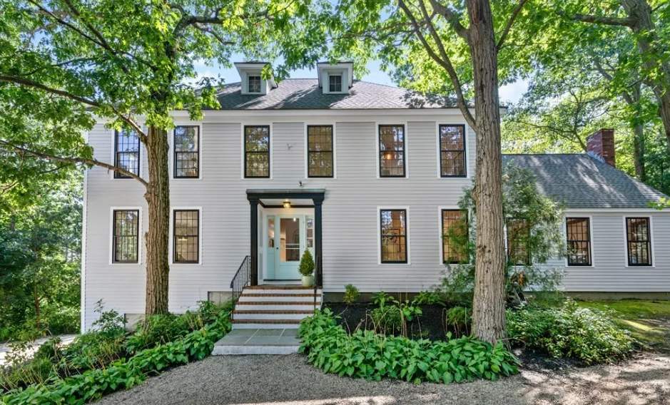 Professional front door installation in Beverly MA home by Coastal Windows & Exteriors