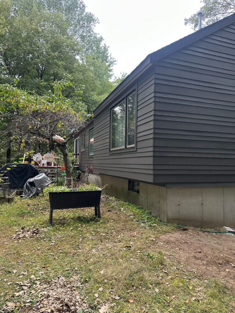 High-performance James Hardie siding project completed in Derry NH, Southern NH, Rockingham County neighborhood