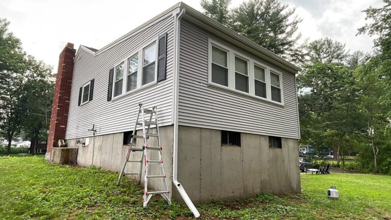 Complete window upgrade transformation in Londonderry NH by Coastal Windows & Exteriors professionals