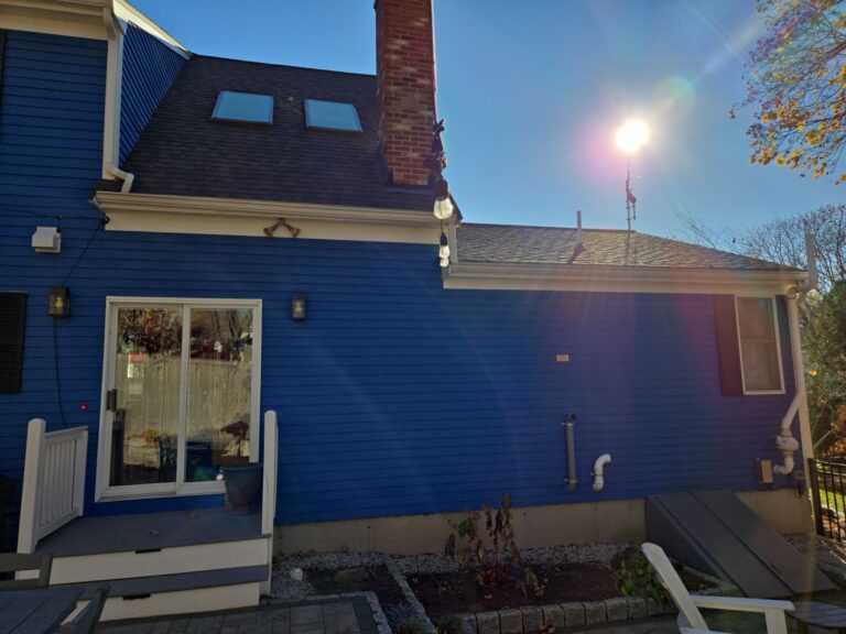 Asphalt roof replacement with leak protection installed in Newburyport MA, North Shore, Essex County home by Coastal Windows & Exteriors