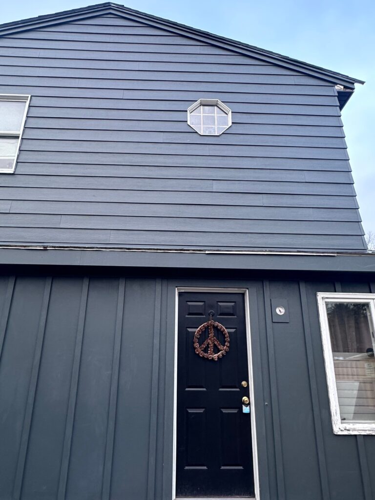 James Hardie siding replacement addressing water damage in Salisbury MA, North Shore, Essex County home by Coastal Windows & Exteriors