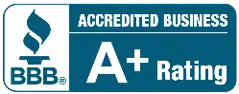 BBB Accredited Business A+ Rating