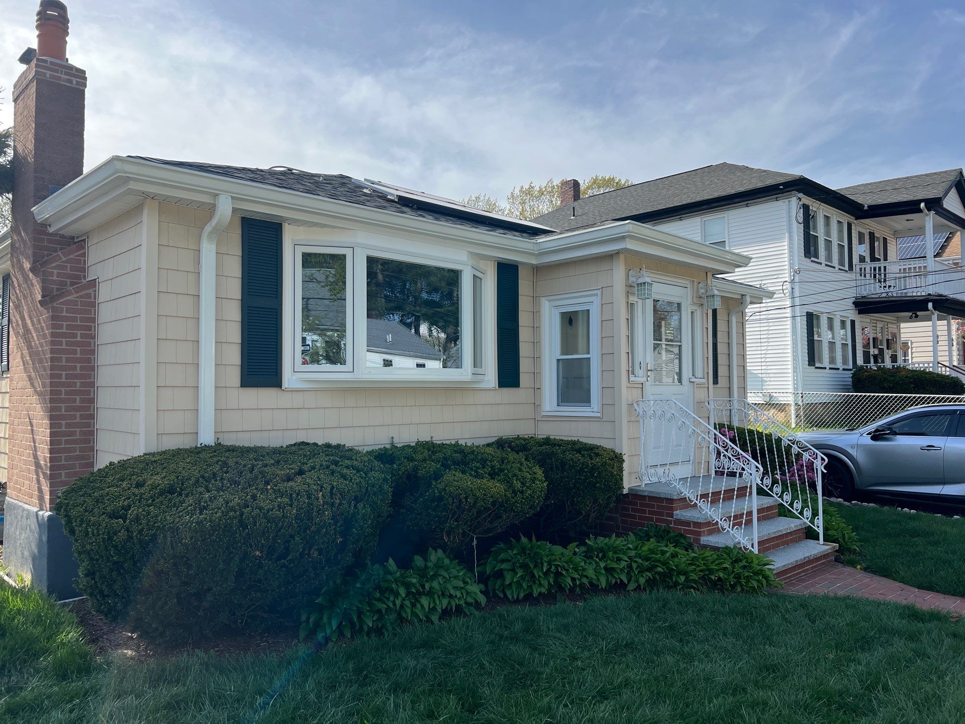 Coastal Windows & Exteriors team celebrating Top 500 Remodeler award at Beverly MA headquarters.
