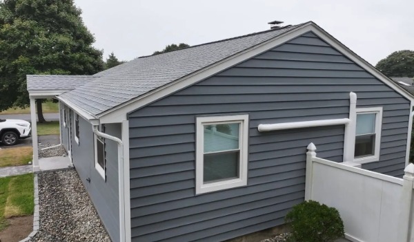 Replacement windows installed by Coastal Windows & Exteriors in a Natick MA home.