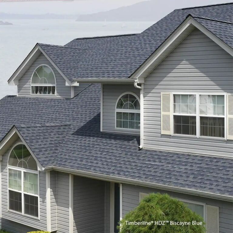 Storm-resistant shingles installed as part of the Best Roofing Services in West Peterborough, NH.